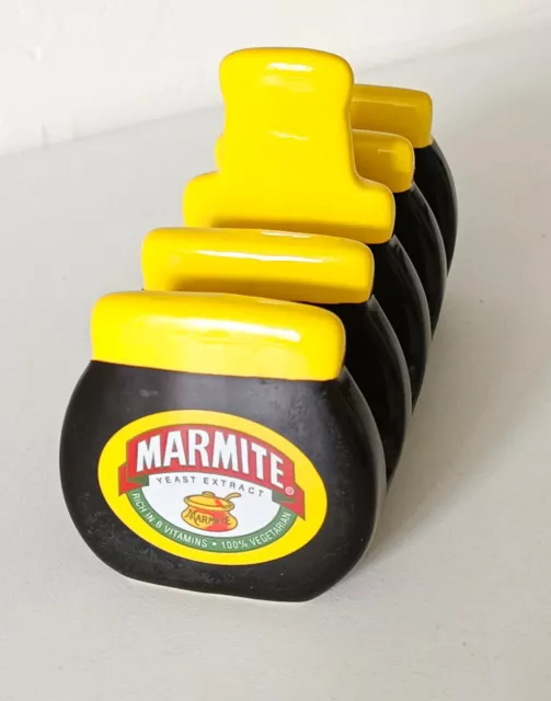 Marmite Ceramic Toast Rack 4 Slice Toast Rack Vintage Collectable Display Toast