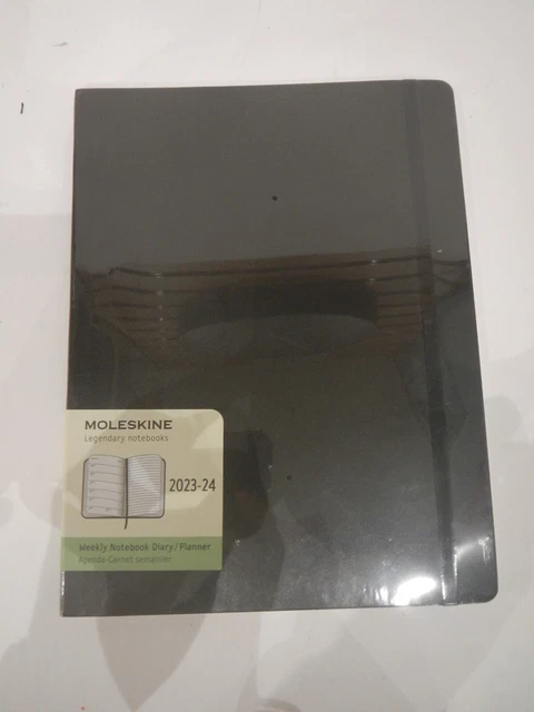 Moleskine : Agenda Sett.le 18 Mesi Xl Soft 19X25Cm Sett.le+Note Colore Nero