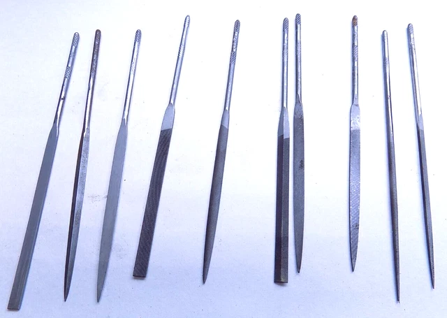 Nicholson 4 In. X.F Swiss Pattern Needle File Assortment Set - Cut 0