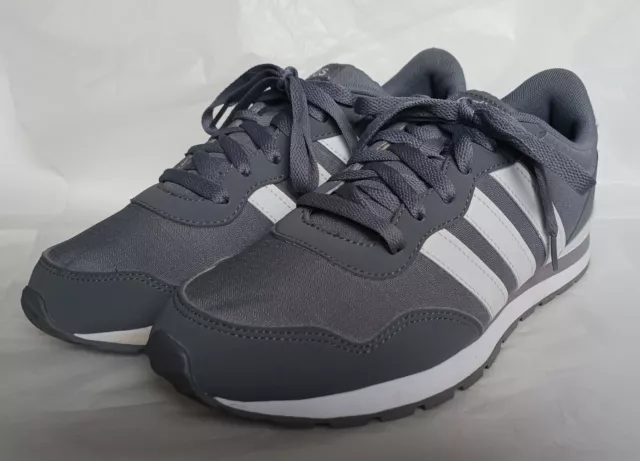 ADIDAS NEO COMFORT Footbed Trainers Grey White UK Size 7 17.95