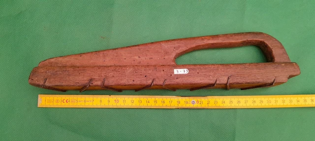 Marteau Taillant De Tailleur De Pierre Revollier - Outil Ancien Leborgne (N.15)