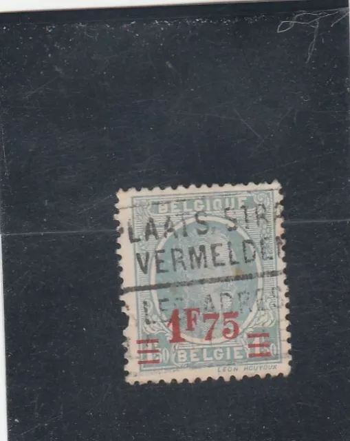 L6924 BELGIQUE TIMBRE Y&T N° 248 de 1927 " Albert 1er " Oblitéré