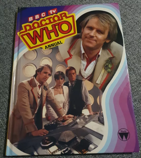 VINTAGE - BBC TV ☆Doctor Who Annual☆ HC Book - 1984