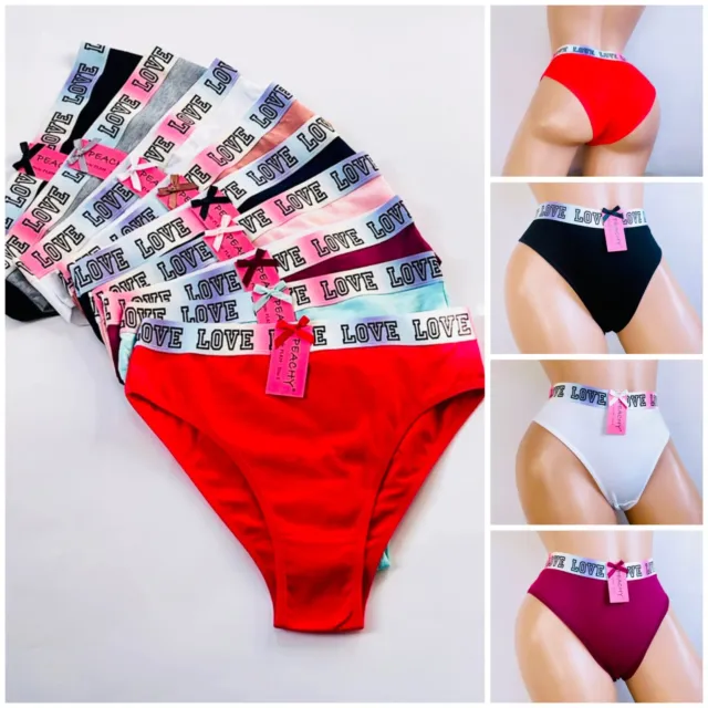 LOT NICE !!5 Women Bikini Panties Brief Floral Lace Cotton Underwear Size M  L XL $10.99 - PicClick