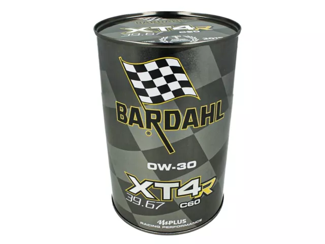 BARDAHL Moto XT4-R C60 Racing 39.67 0W30 Olio Motore Moto 4 Tempi 1 LT