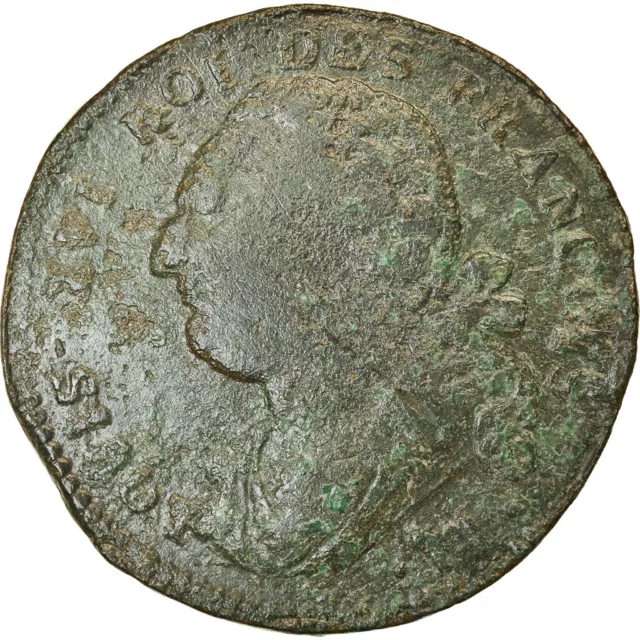 [#881862] Münze, Frankreich, 12 deniers françois, 1791, Marseille, SGE+
