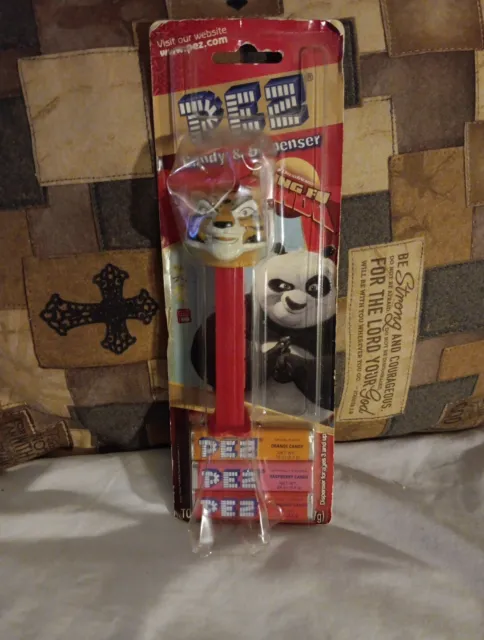Pez Candy Dispenser Kung Fu Panda Master Tigress Brand New