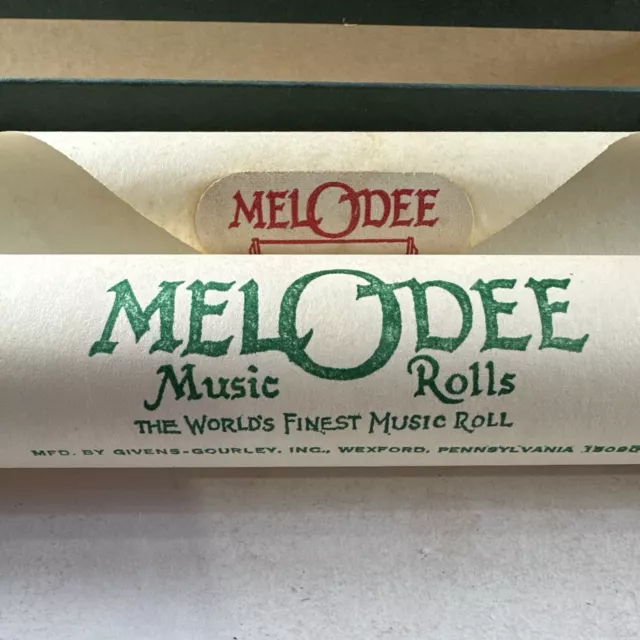 Player Piano Melodee Music Rolls 1108 Near You