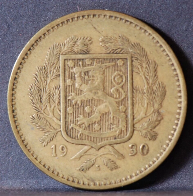 Finland, 1930 10 Markkaa, KM-A32, Very Fine, NR,  6-6