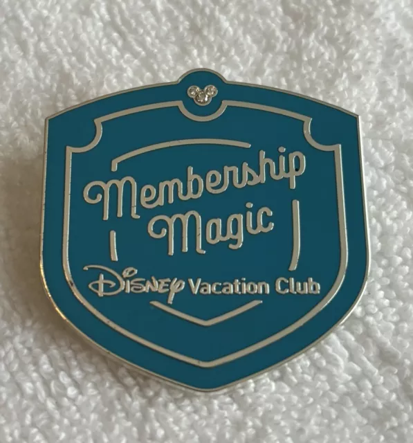 New 2024 DVC Disney Vacation Club Membership Magic Pin Teal Shield