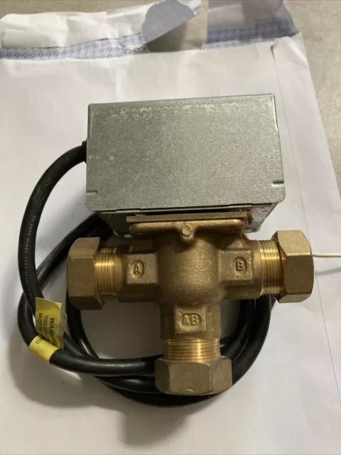 Honeywell V4073A1039 3 Port Motorised Mid Position Zone Valve 22mm