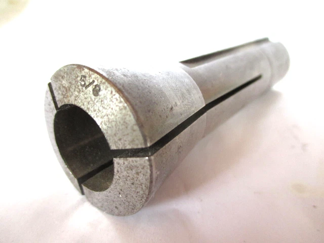 5/8" Round R8 Collet. Inside Diameter = Approximately 11/16" At Front.