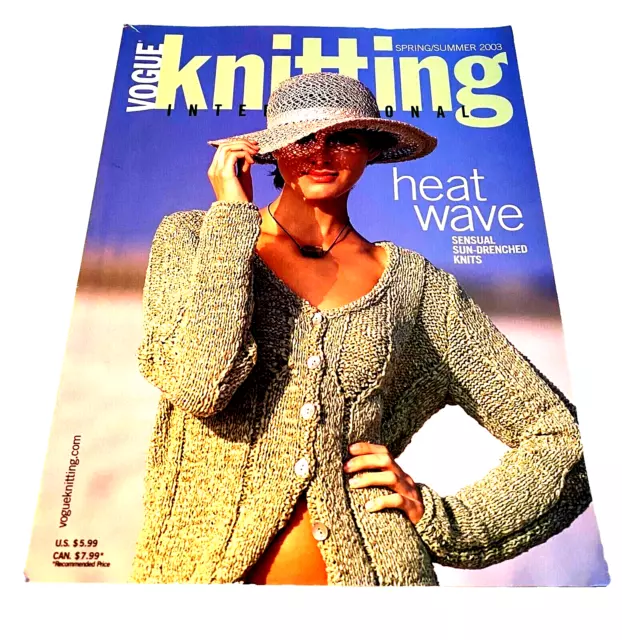 Vintage Vogue Knitting International Magazine - Spring/Summer 2003