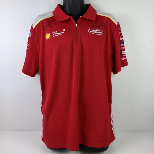 DJR Team Penske Supercars Licensed Polo Shirt Scott Mclaughlin Fabian Coulthard