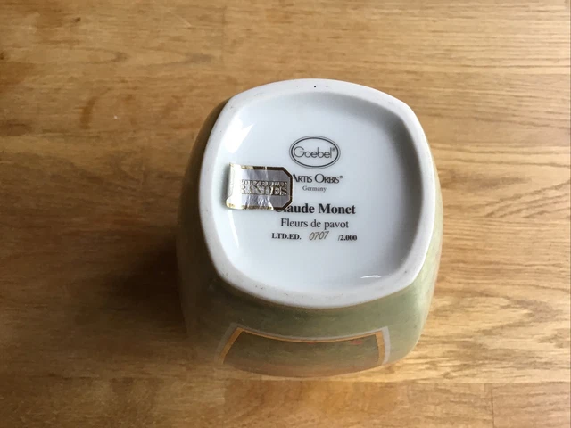 Goebel - Claude Monet | Échelle de la maison de l'artiste | Porcelaine - 30 cm - avec