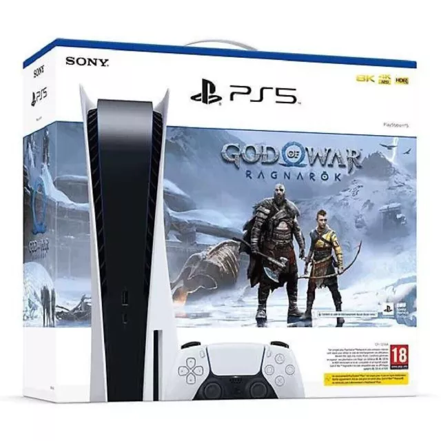 Console Sony Ps5 Standard Edition God Of War Ragnarok - GARANTIE 2 ANS + facture