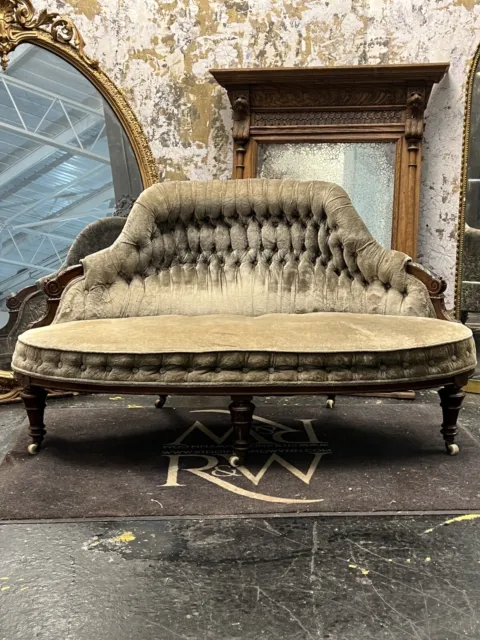 Outstanding Victorian Well Proportioned Salon Sofa