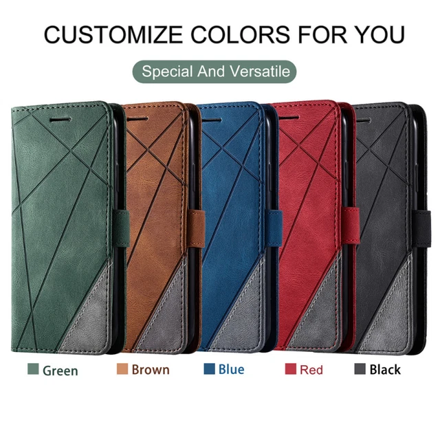 For Motorola Moto G8 G9 Power Lite Edge G Wallet Case Leather Flip Cover