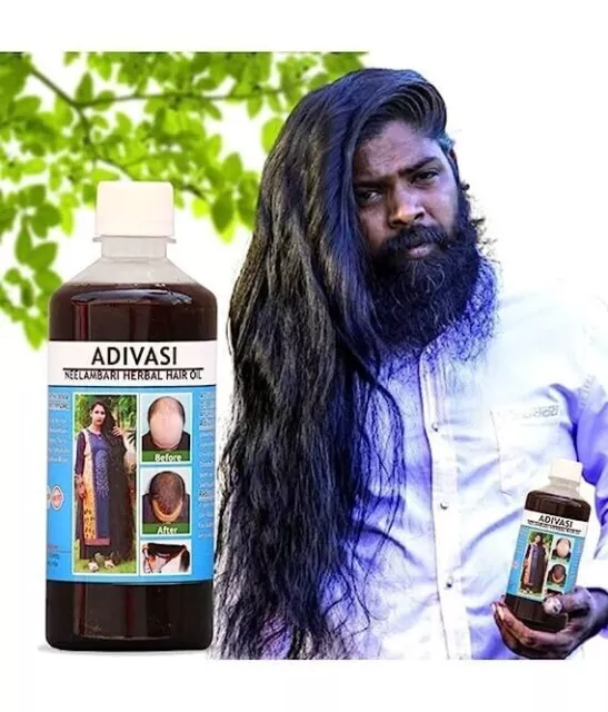 Neelambari Ayurvedic Hair Care Adivasi Herbal Hair Oil Made By Pure Adivasi Ayur