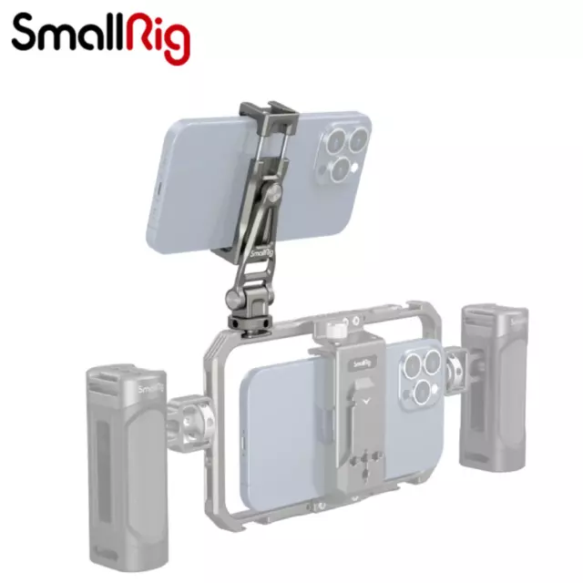 SmallRig Multifunctional Universal Tilts 180° 360° Metal Smartphone Holder 3559