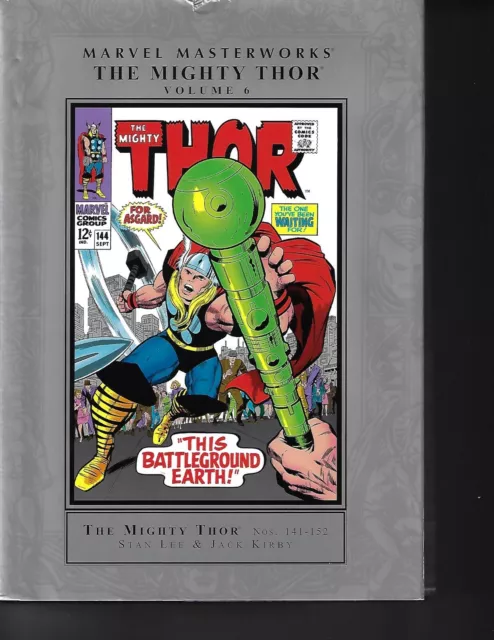 Marvel Masterworks: The Mighty Thor, volume 6, hardcover, very good condition