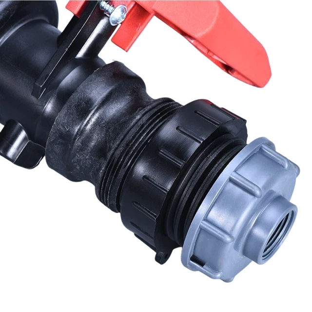 Adaptateur de réservoir IBC bidirectionnel durable pour soupape de protection p
