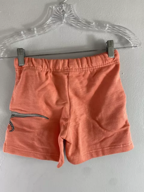 NWT Tucker Tate Boys Toddler Orange Dinosaur Shorts Size 6 2