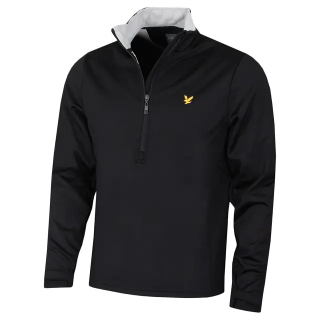 Lyle & Scott Mens Windjammer Midlayer Water Resistant Golf Sweater 48% OFF RRP