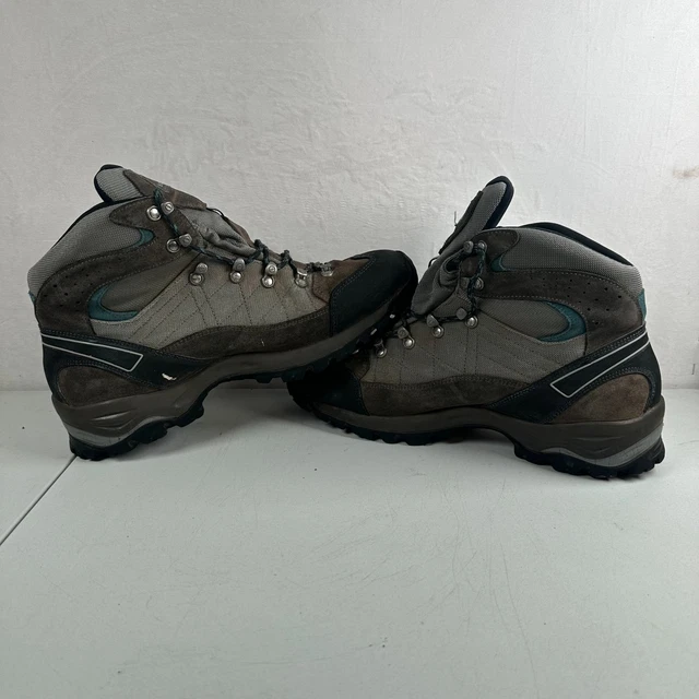 SCARPA KAILASH TREK Boots Mens Size US 11 Grey Hiking Mid Top Vibram ...
