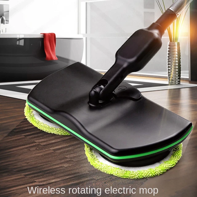 ELECTRIC RECHARGEABLE CORDLESS Floor Cleaner Scrubber Sweeper Polisher ...