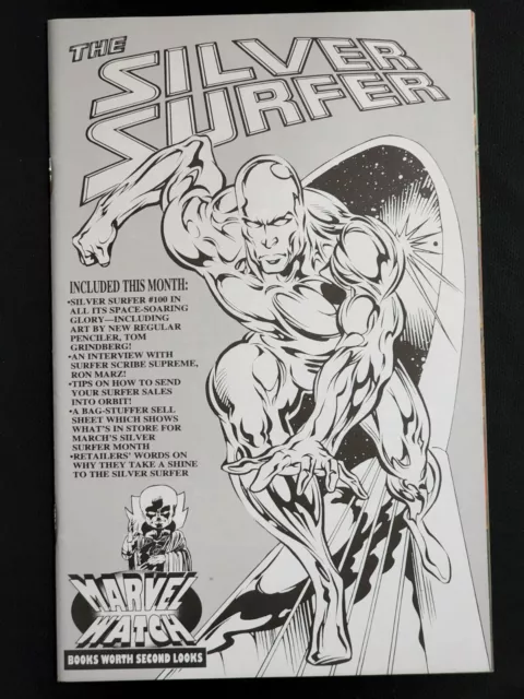 Rare Silver Surfer 100 Marvel Watch Dealer Incentive Variant Hard To Find