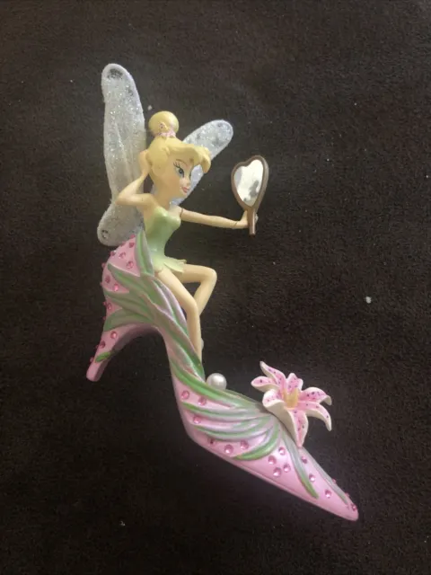 Disney Hamilton Collection Tinker Bell with Mirror Figurine RARE