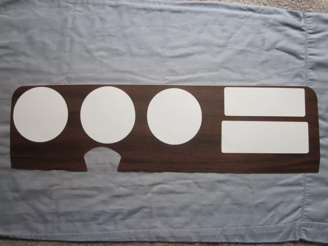 1970 and 72 GTO dash wood grain trim for models with an original carrier