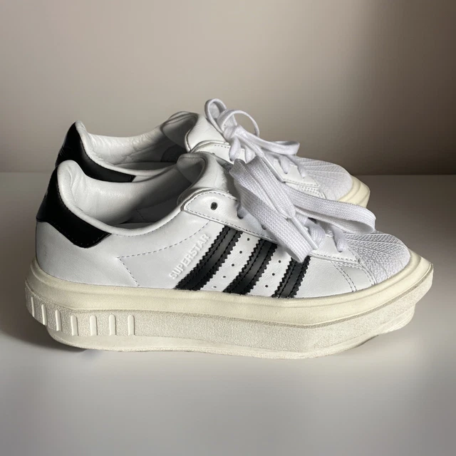 ADIDAS X BEYONCE Ivy Park Superstar Platform Cloud White & Black
