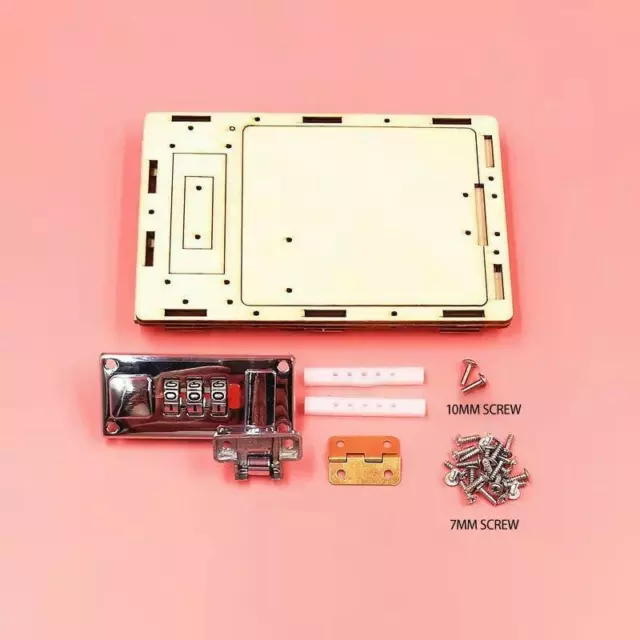 DIY Technologie, mechanisches Schließfach, Puzzle Spielzeug, Lernen, Bildung