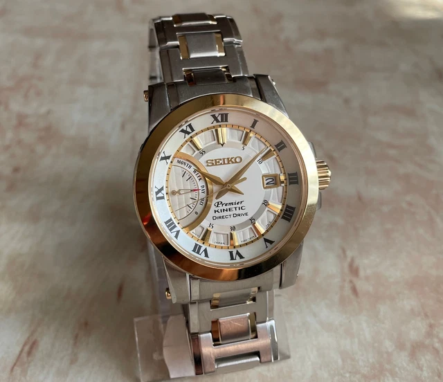 SEIKO PREMIER Direct Drive 5D220AD0 NOTWORKING WATCH For
