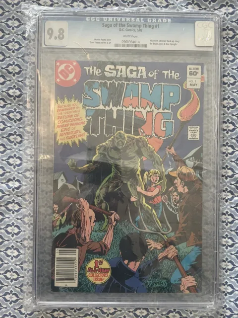 Saga of the Swamp Thing #1 CGC 9.8 1982
