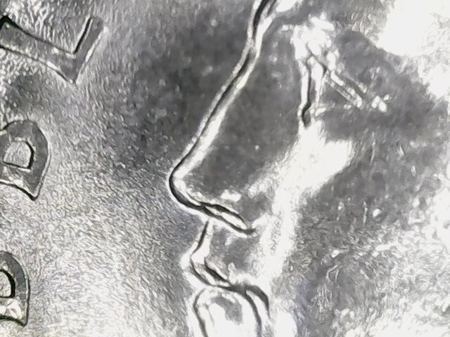 100 Lire 1979 Doppio Occhio Con Sdoppiamento Evidente Di Profilo E Collo [Y151]