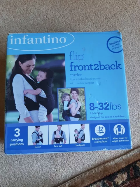 INFANTINO FRONT 2 back rider baby carrier $25.00 - PicClick