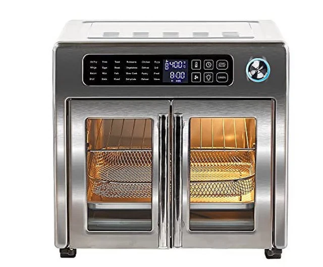 26 QT DIGITAL Extra Large Air Fryer, Convection Toaster Oven with