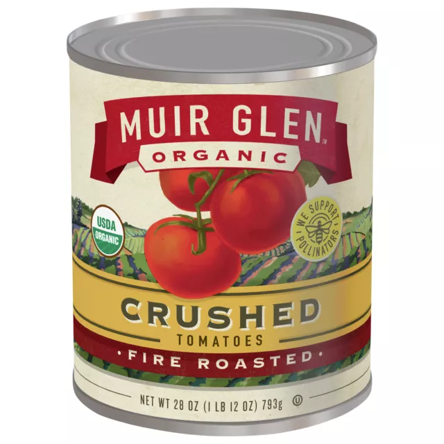 Muir Glen Tomato Fire Roasted Crushed 28 oz (Pack Of 12)