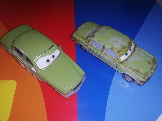 1 lot de  voitures cars disney pixar metal  d occasion rare mattel