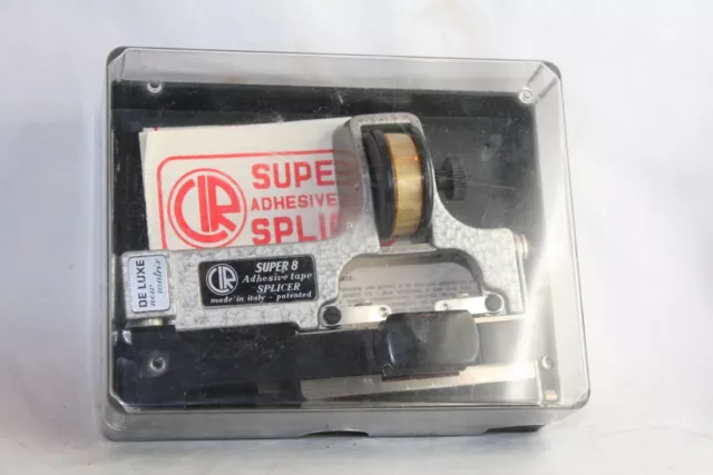 🌈 Splicer C.i.r.  Deluxe New Matrix Giuntatrice Cine Film Cine Super 8