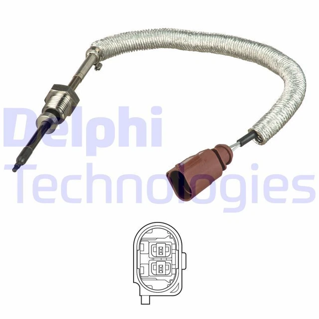 Sensore Temperatura Scarichi Delphi Ts30145 per Audi A5 + Cabrio + Sportback + 07-17