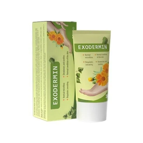 Exodermin - Crema para Pies y Uñas 30ml | Terapia natural de pies