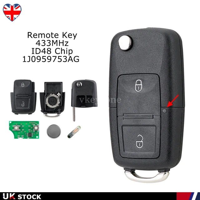Remote Control/ Key Case For Vw Volkswagen Golf Polo T5 Passat Skoda