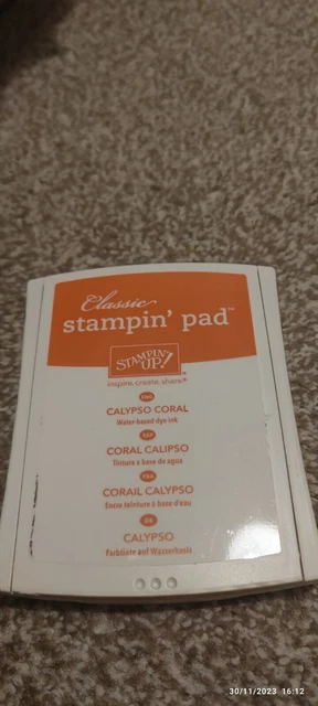 Stampin' Up Classic Ink Pad (old design) - Calypso Coral