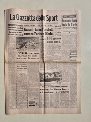ALTAFINI JUVENTUS MOSER GAZZETTA DELLO SPORT 20 FEBBRAIO 1973 CALLIGARIS 