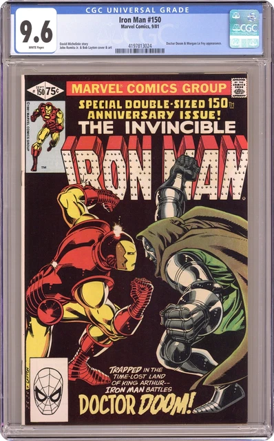 Iron Man #150 CGC 9.6 1981 4197813024