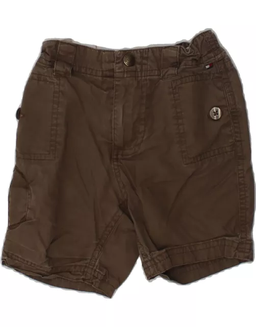 TOMMY HILFIGER Baby Boys Cargo Shorts 18-24 Months W20  Brown Cotton AV54